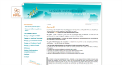 Desktop Screenshot of guidemethodologique.be